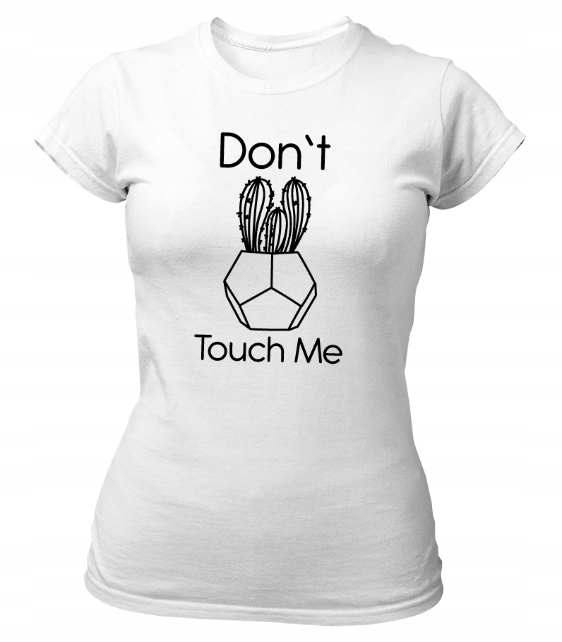 

T-shirt Koszulka Damska nie dotykaj Prezent Hit L