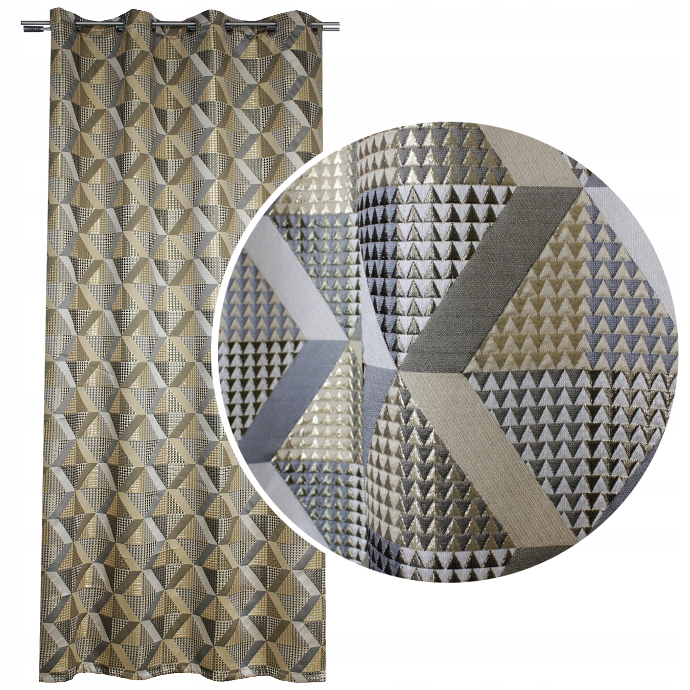 Hotový závěs oka Záclony Premium 145x250