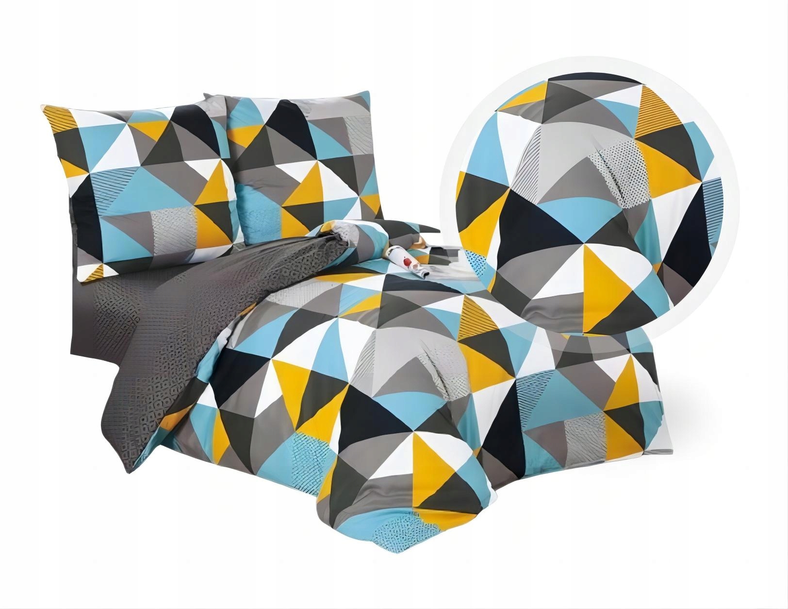 Komplet pościeli Elway kołdra 160 x 200 cm poduszka 70x80cm 3 części