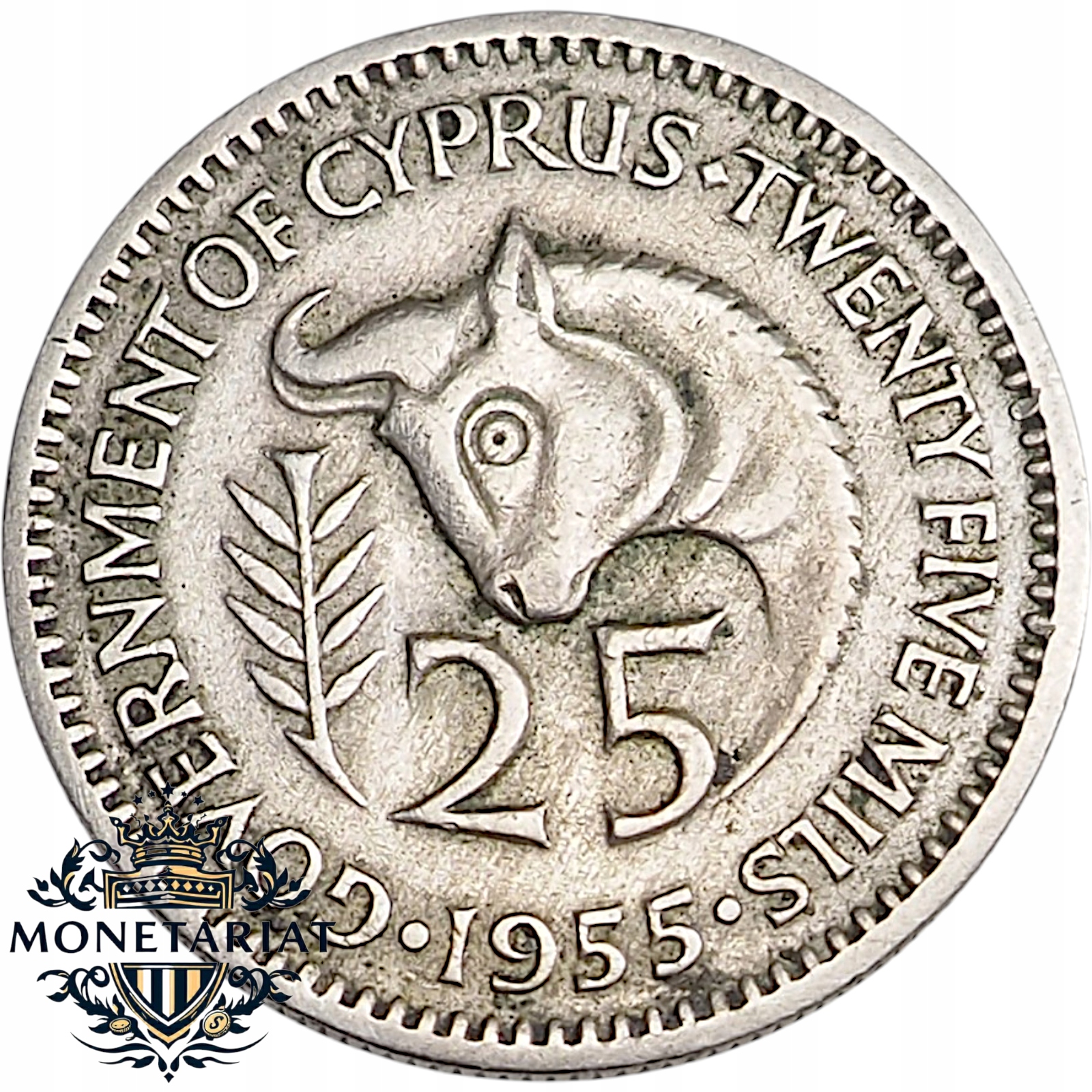 25 MILS 1955 CYPR