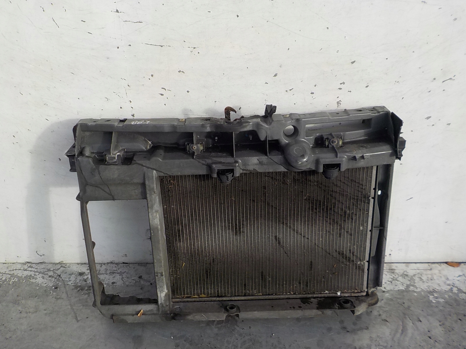 887 CITROEN C3 II support panel for radiators pillar iron