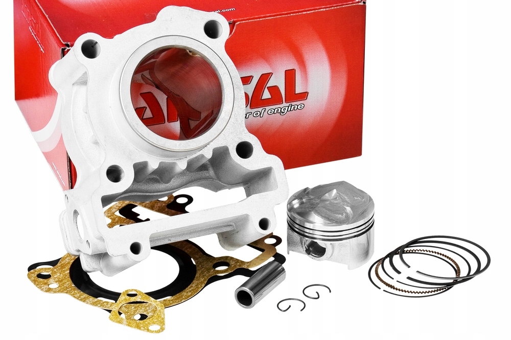 Cylinder Kit Airsal T6 125cc bez hlavy, Mbk Rieju Yamaha 125 Euro3-4