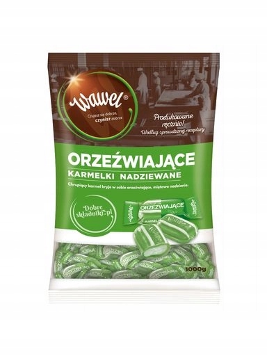 Levně 2x Wawel Bonbóny Mátové Osvěžující 1 kg