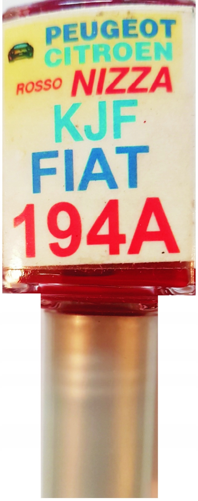 CITROEN PEUGEOT KJF X9 ROUGE ARDENT LAKIER SAMOCHODOWY ZAPRAWKA DO RYS 10ML