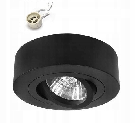 Встраиваемый светильник галогенная светодиодная трубка GU10 moving Black