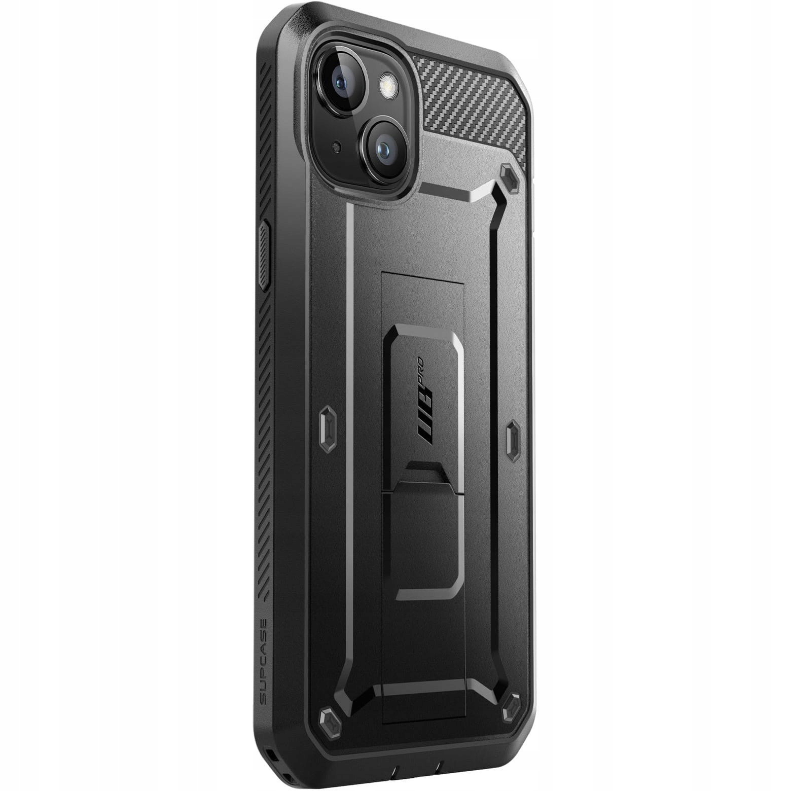 Pouzdro Supcase pro iPhone 15 kryt s krytem displeje a stojánkem