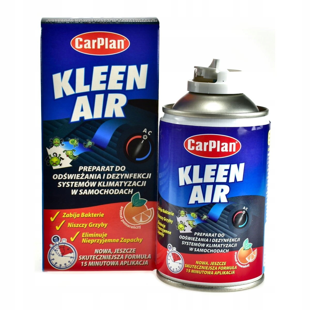 CarPlan Preparat do dezynfekcji klimatyzacji 150ml