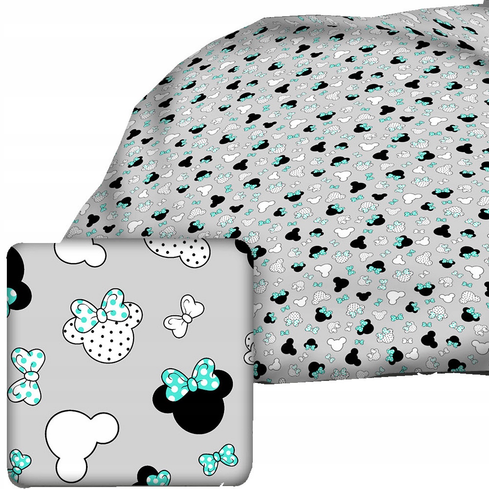 Prześcieradło 80x190 materiałowe bawełna 019s-m