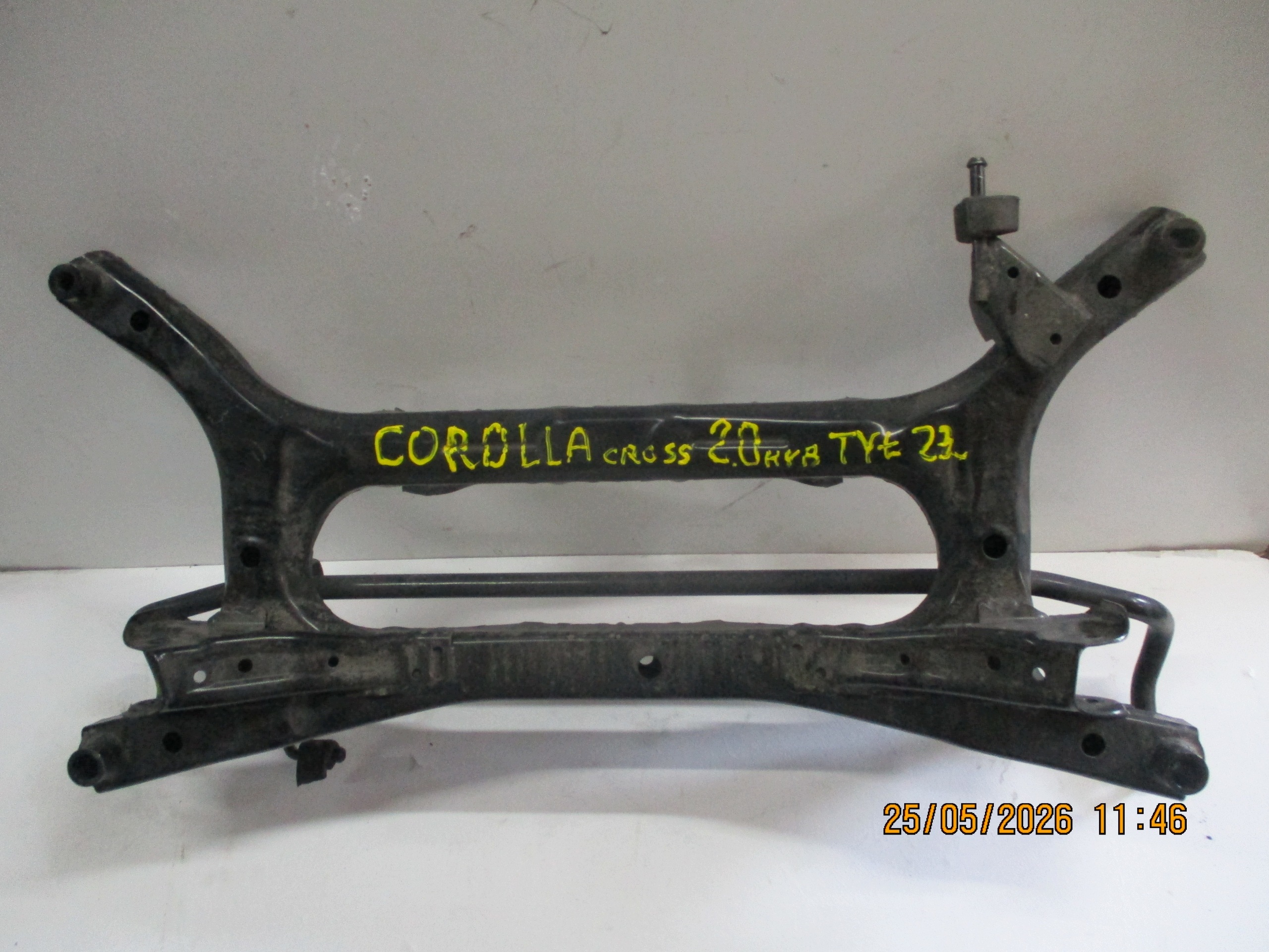 axle beam subframe axle beam rear part TOYOTA COROLLA CROSS