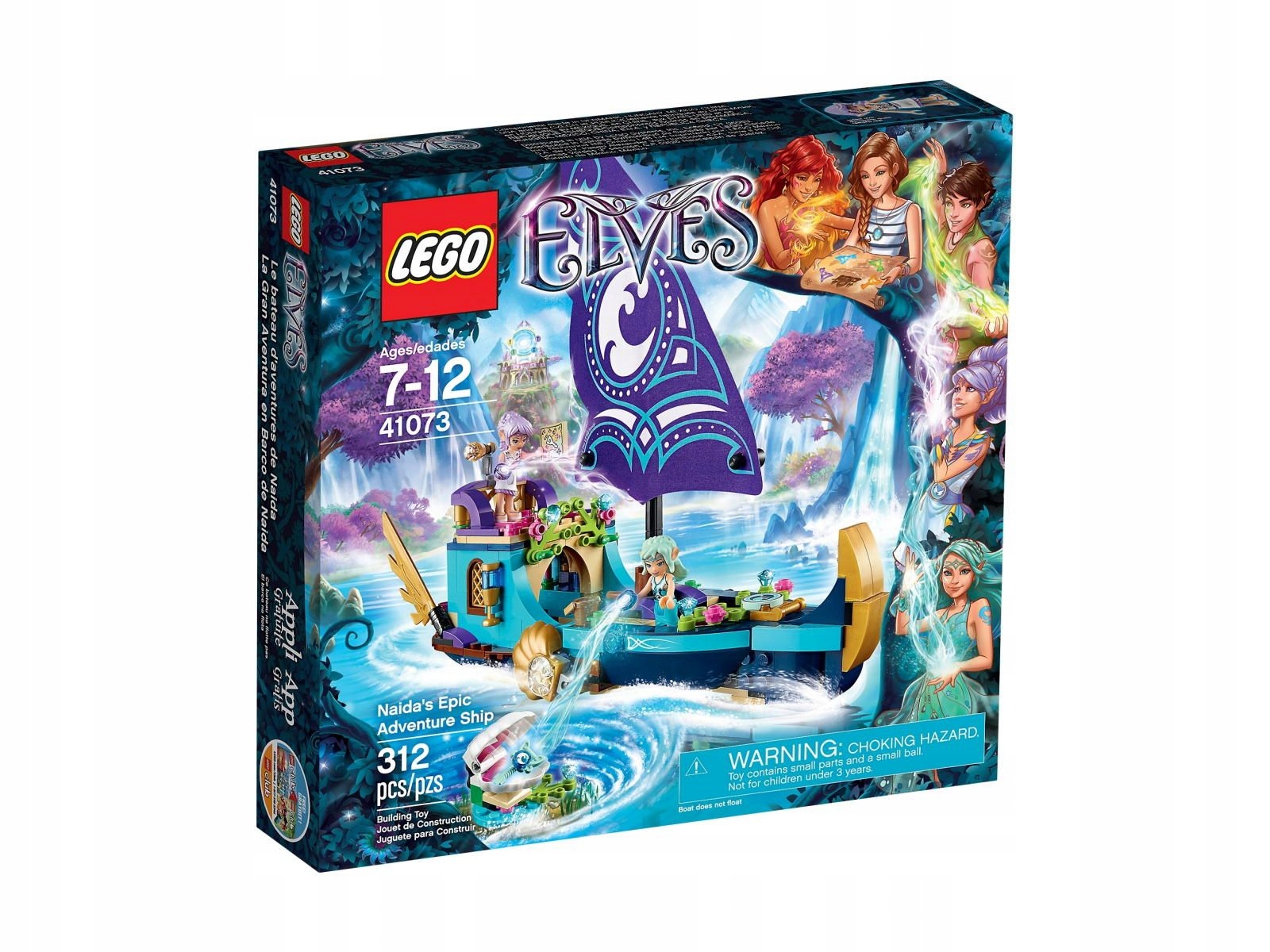 Lego Elves 41073 Loď Naidy Nové