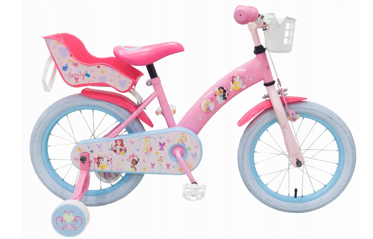 Rowerek Volare Koła 16" Rower dziecięcy Kubbinga Princess Księżniczka