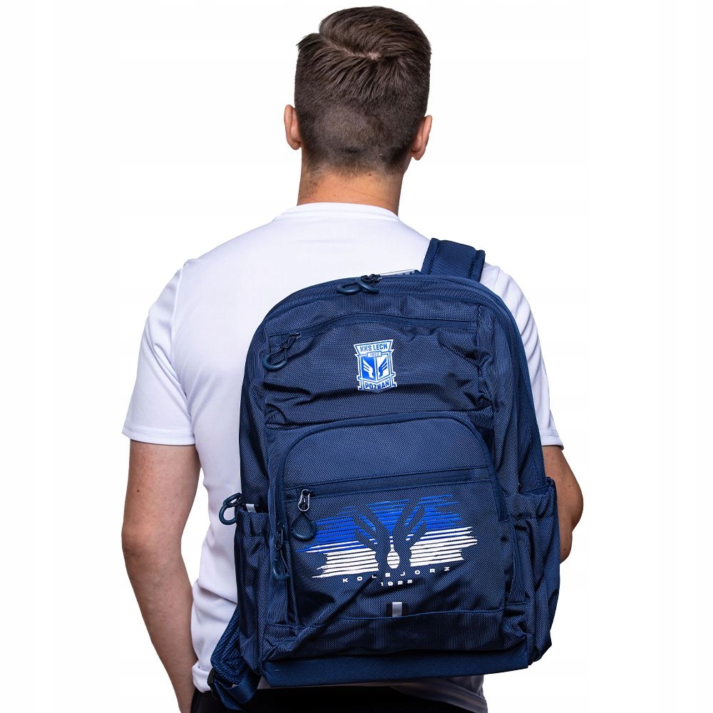 plecak do pracy, plecak na wycieczkę Lech Poznań