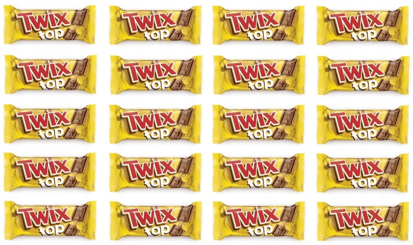 20 x 21 g Twix Top tyčinka Karton