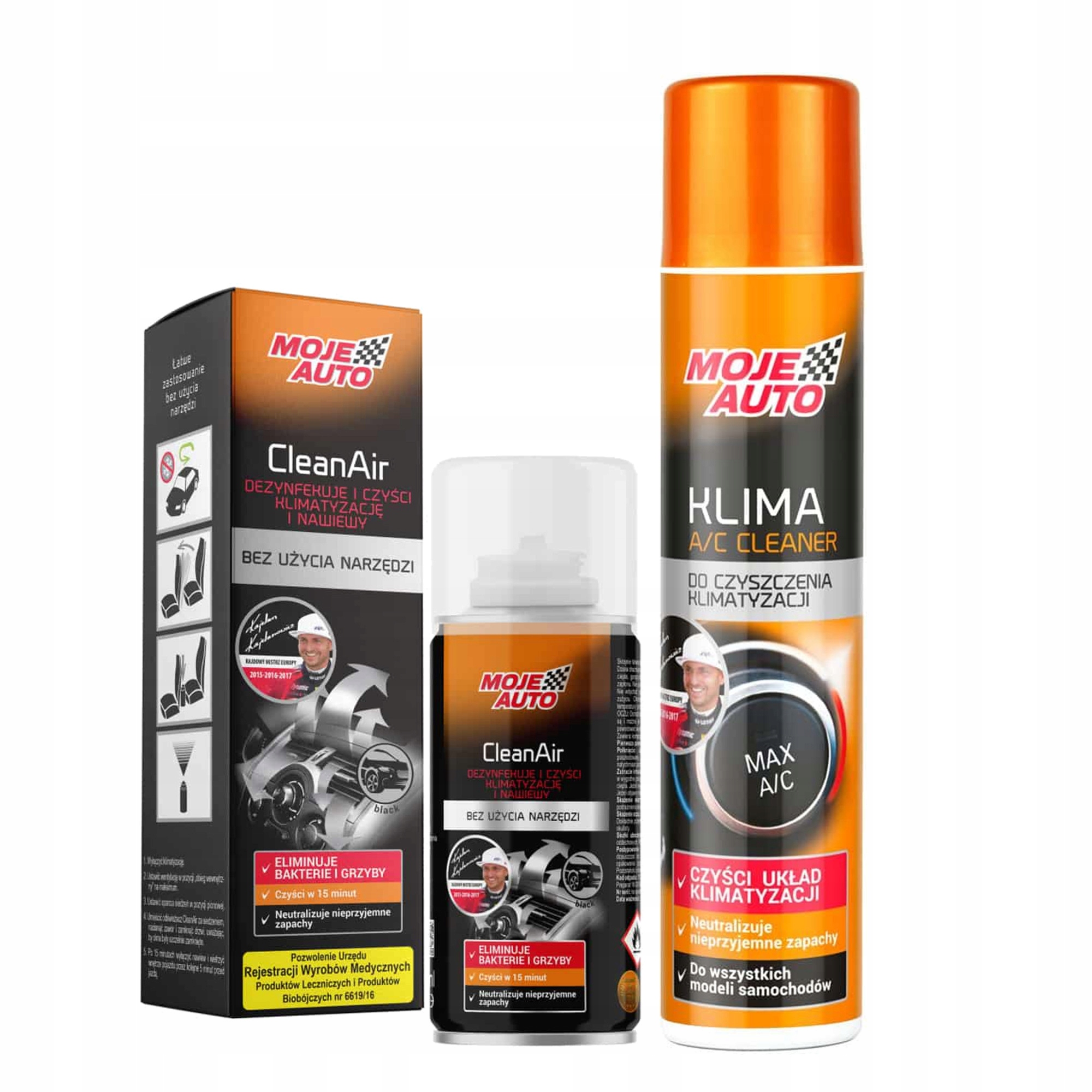 MA ZESTAW DO ODGRZYBIANIA KLIMATYZACJI BLACK