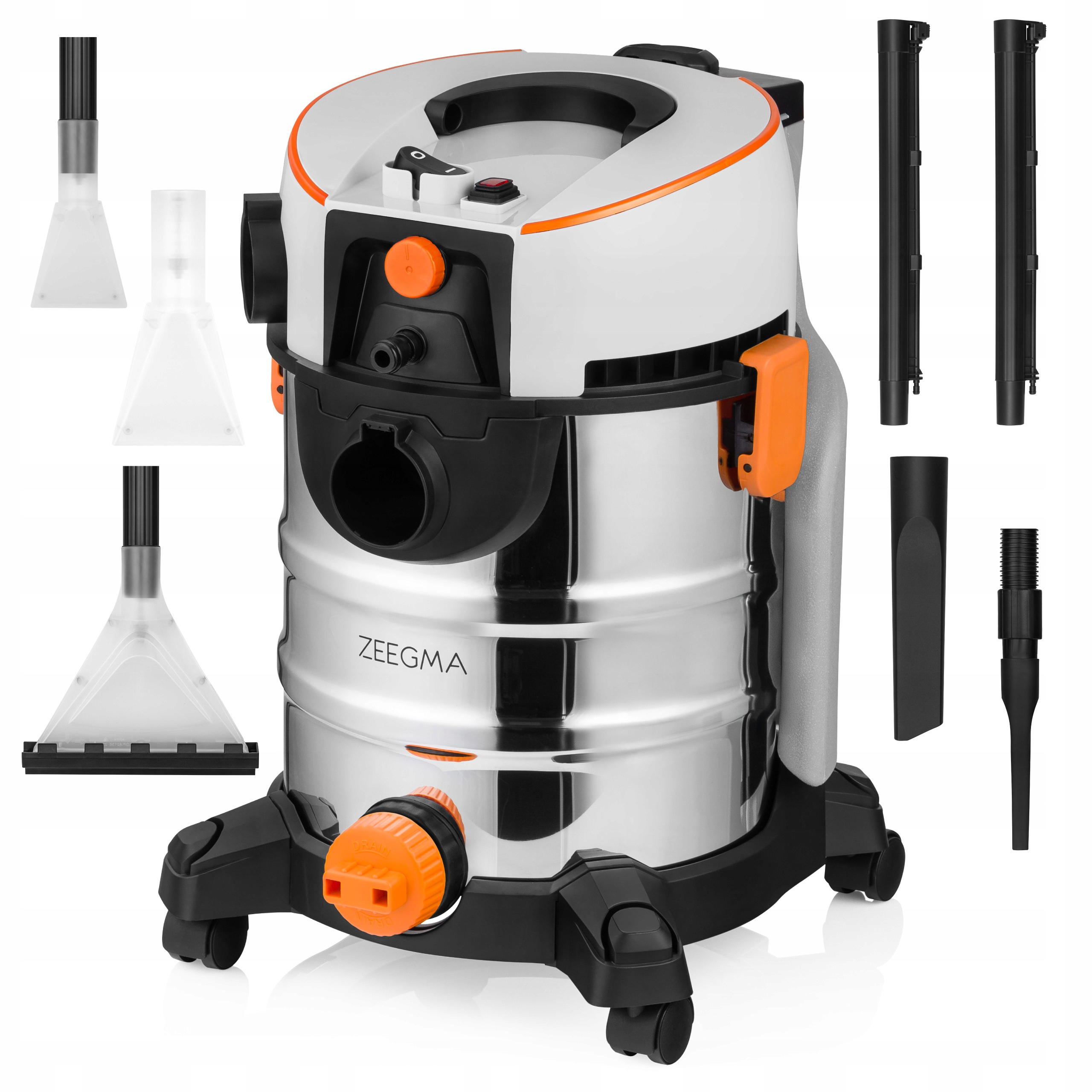 Odkurzacz piorący Zeegma Do Tapicerki Samochodowy Prania Dywanów 1400 W