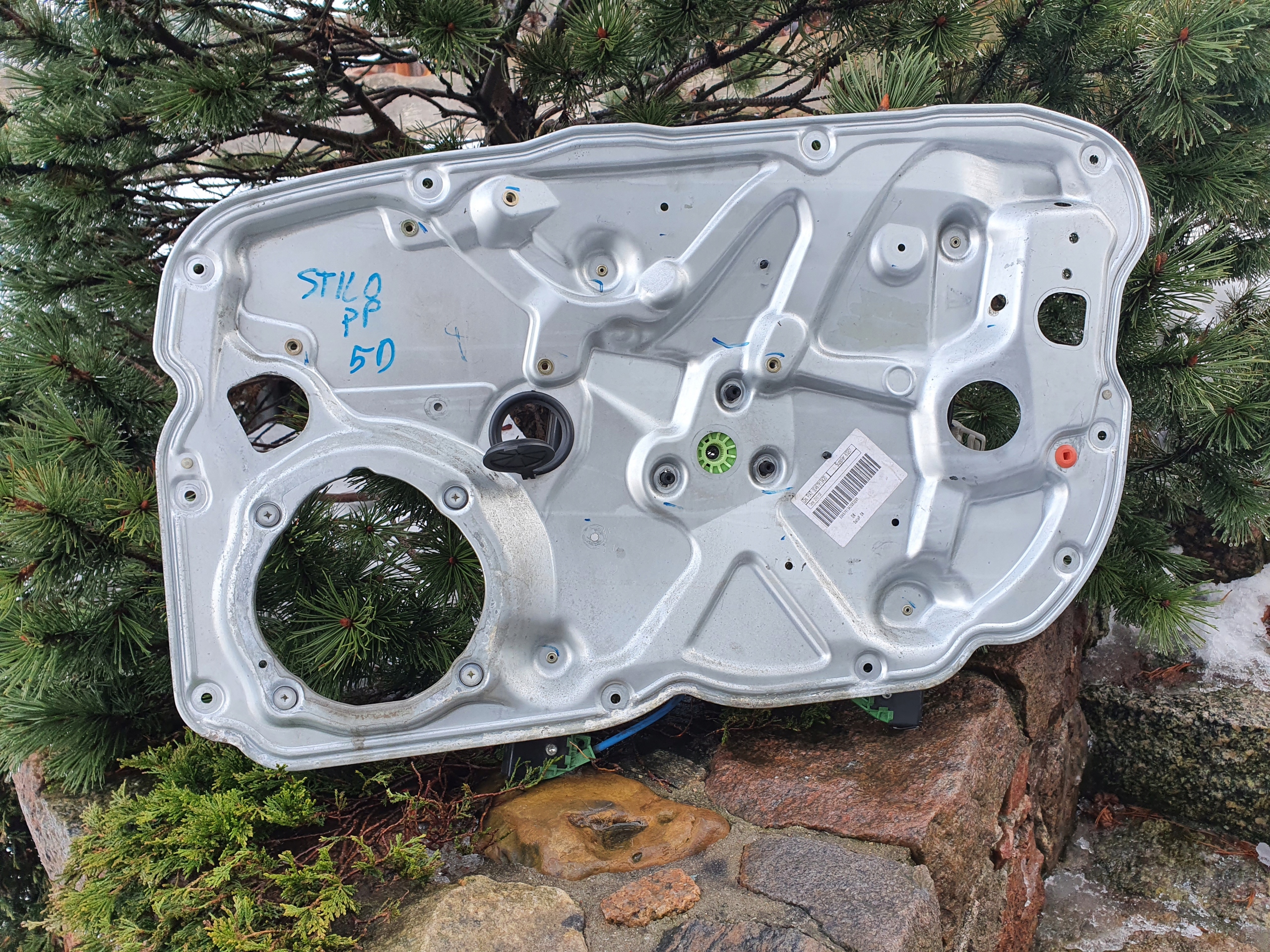 MECHANIZM PODNISNIK SZYBY PRAWY PRZÓD STILO 5D