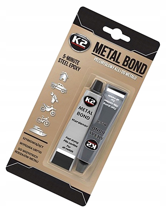 BOND K2E72 KLEJ EPOKSYDOWY, 56.7 G K2 METAL