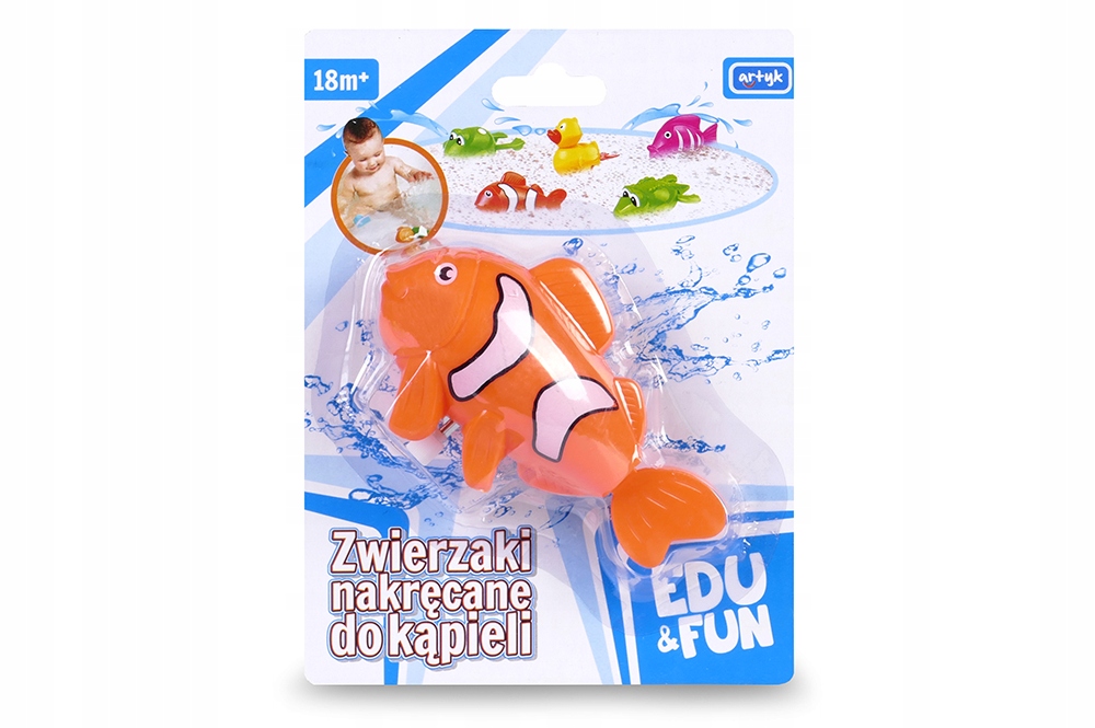 

Ryba Nakręcana do basenu Pływa Rybka do wody