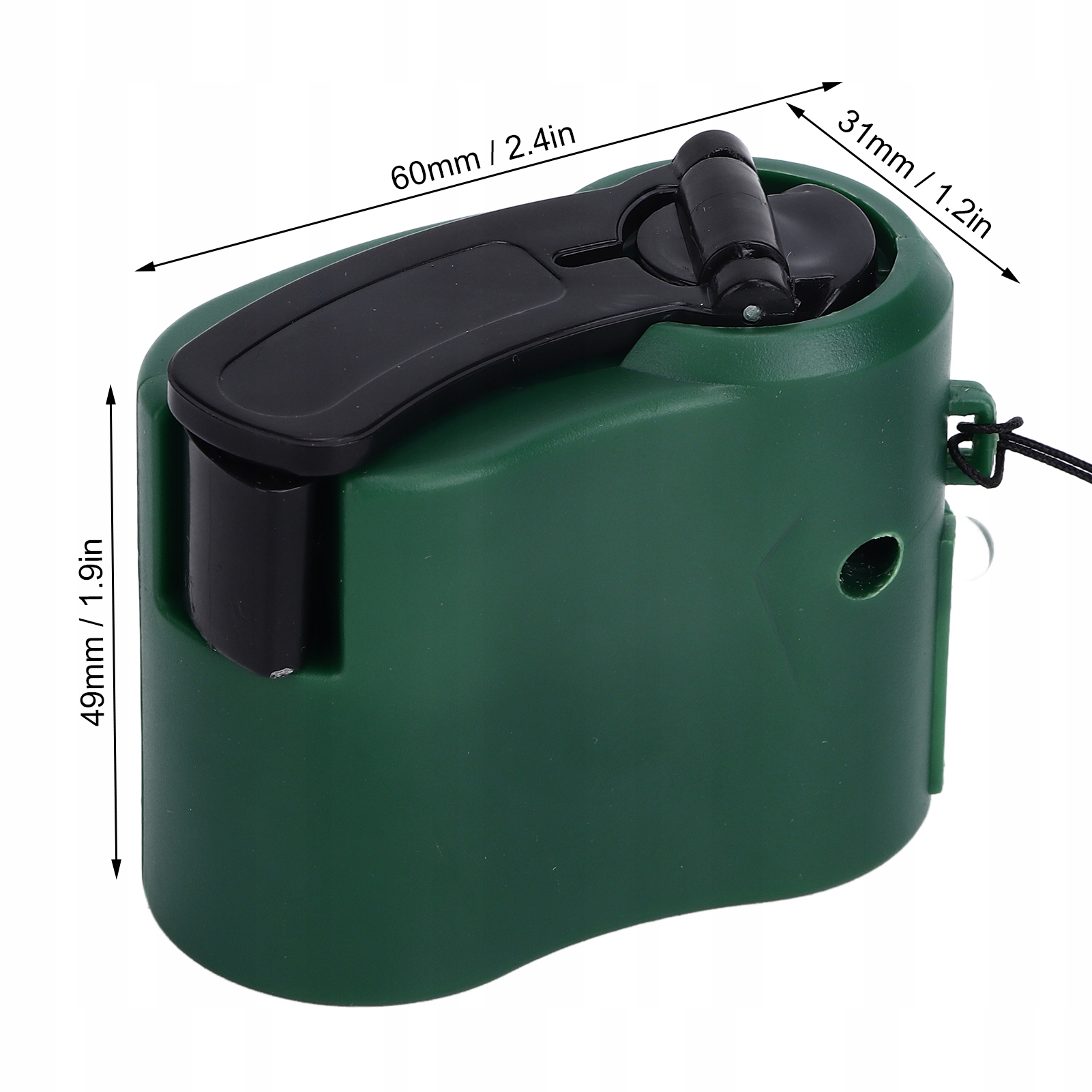 ŁADOWARKA RĘCZNA DYNAMO KORBKA TURYSTYCZNA USB Marka inna