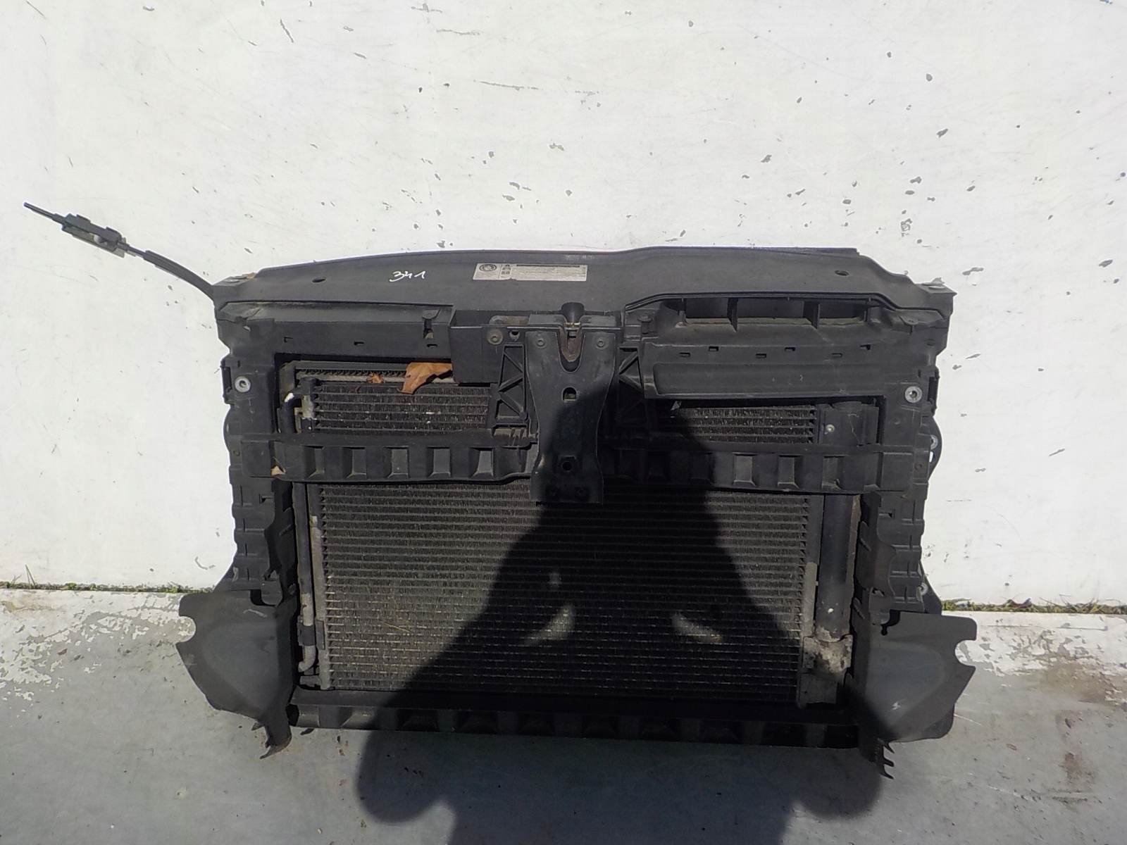 341 VOLKSWAGEN GOLF VI 2.0 TDI 08-13 support panel for radiators sider radiator
