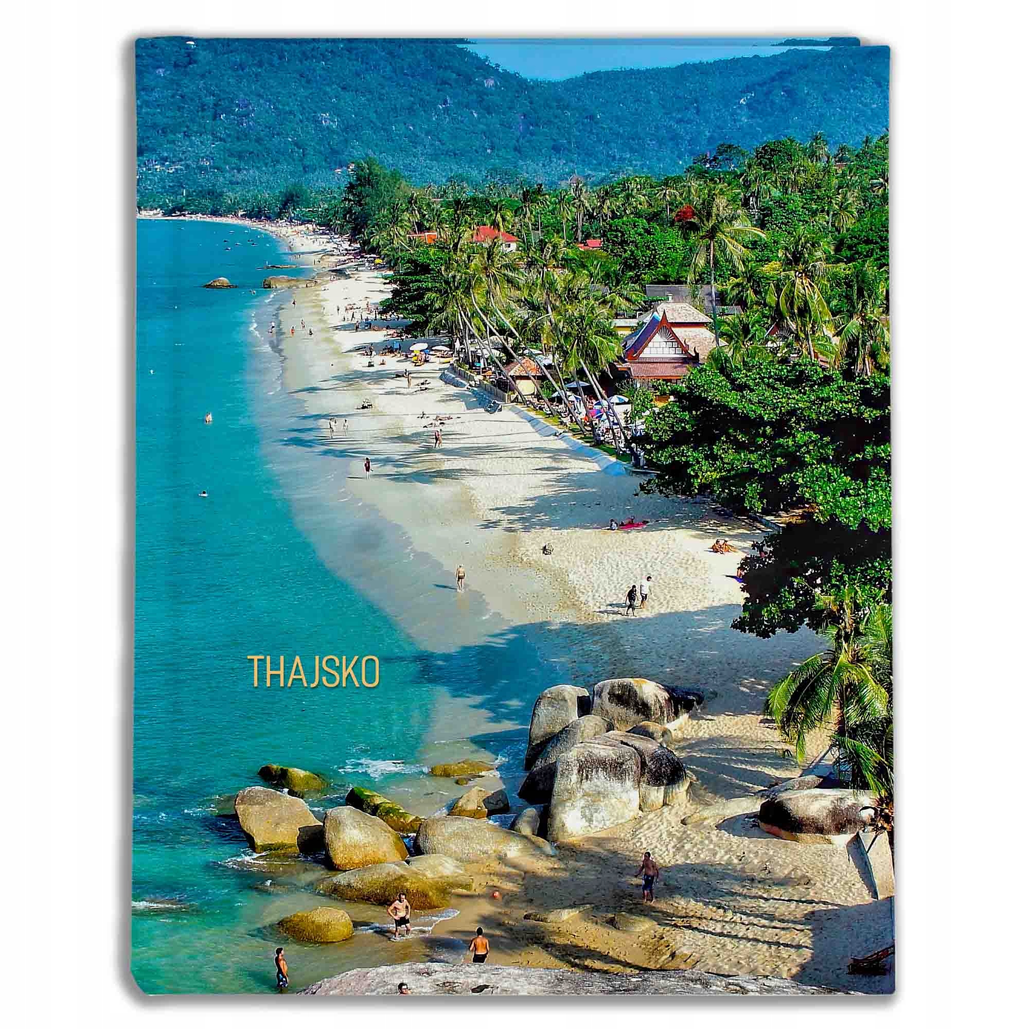 Tradiční album s 30 černými listy 19,5x26 cm Thajsko 727(cz)