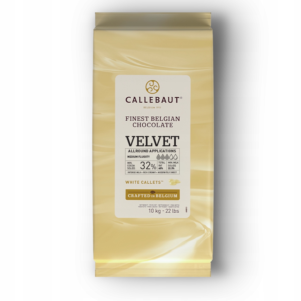 Levně Callebaut bílá čokoláda 32% Velvet 10 kg