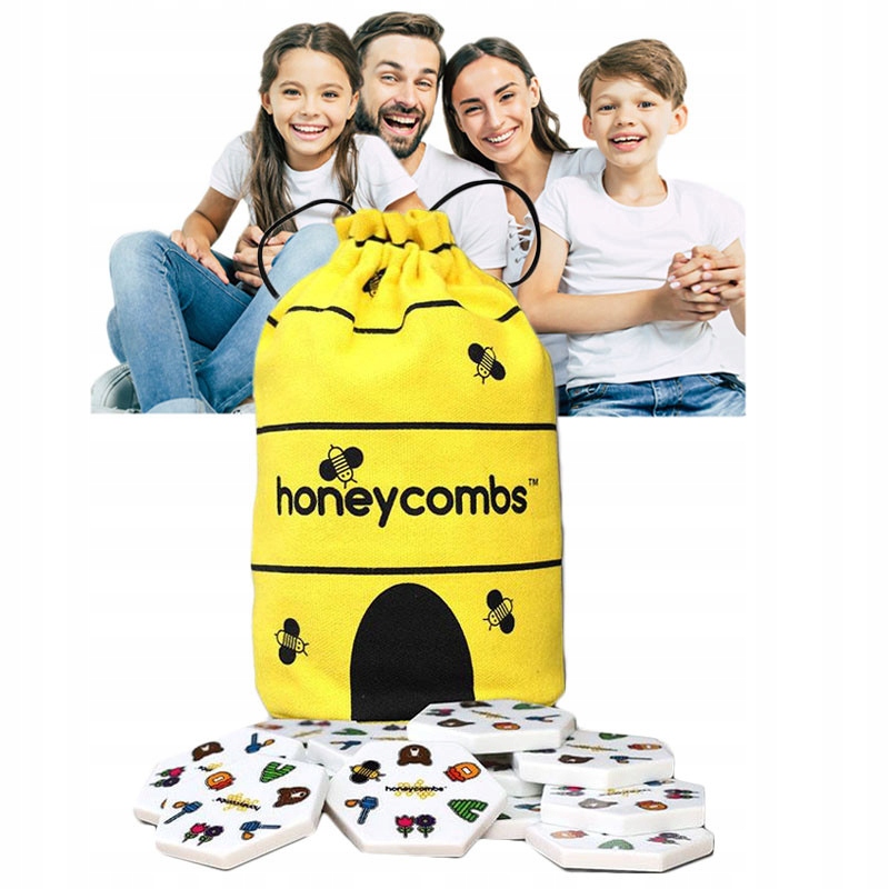 Rodzinna Gra planszowa dla Dzieci Honeycombs Planszówka towarzyska