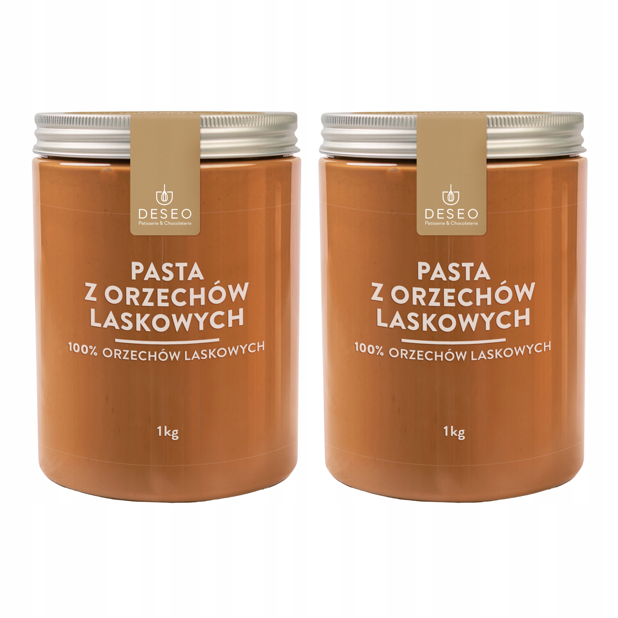 Levně Pasta Z Lískových Ořechů 100% Deseo 1 Kg Lískový Ořech 100%