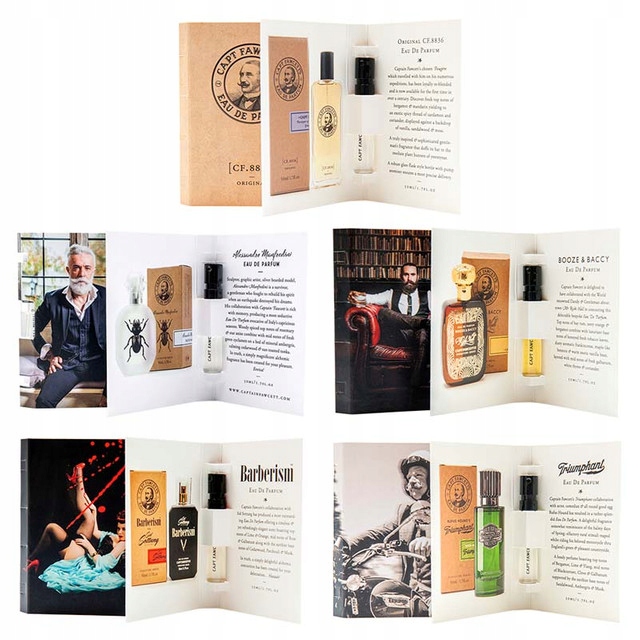 

Zestaw próbek perfum Captain Fawcett Eau De Parfum