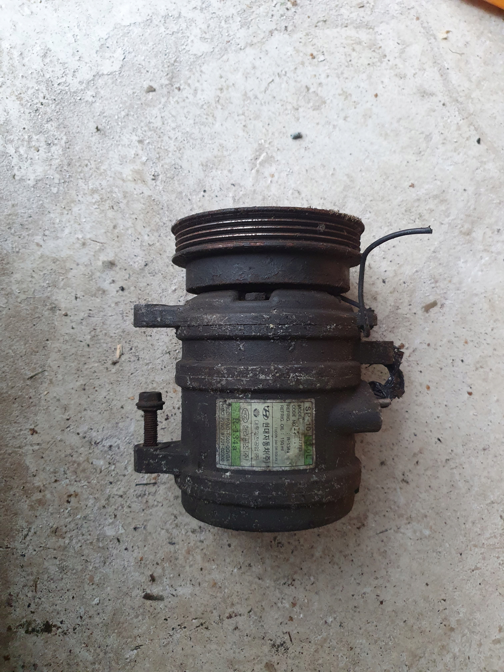 717733 - КОМПРЕСОР КОНДИЦІОНЕРА HYUNDAI GETZ ATOS PICANTO