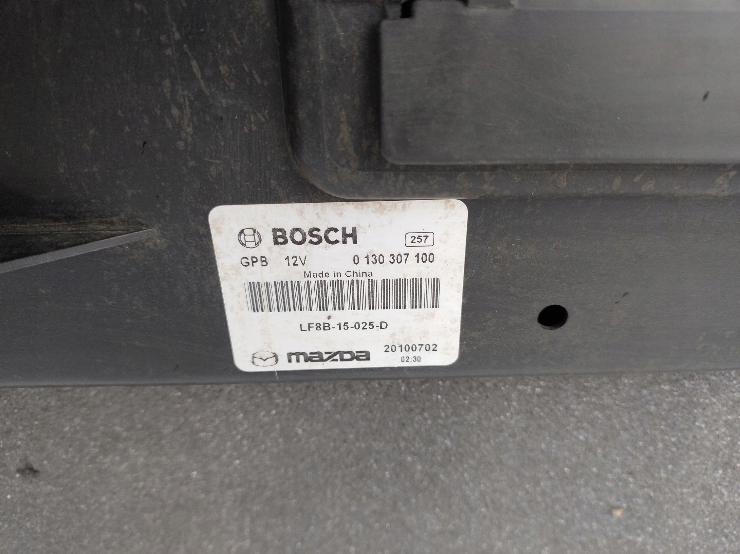 ventilátor chladiče MAZDA 3 III 09-13 ROK 2.0