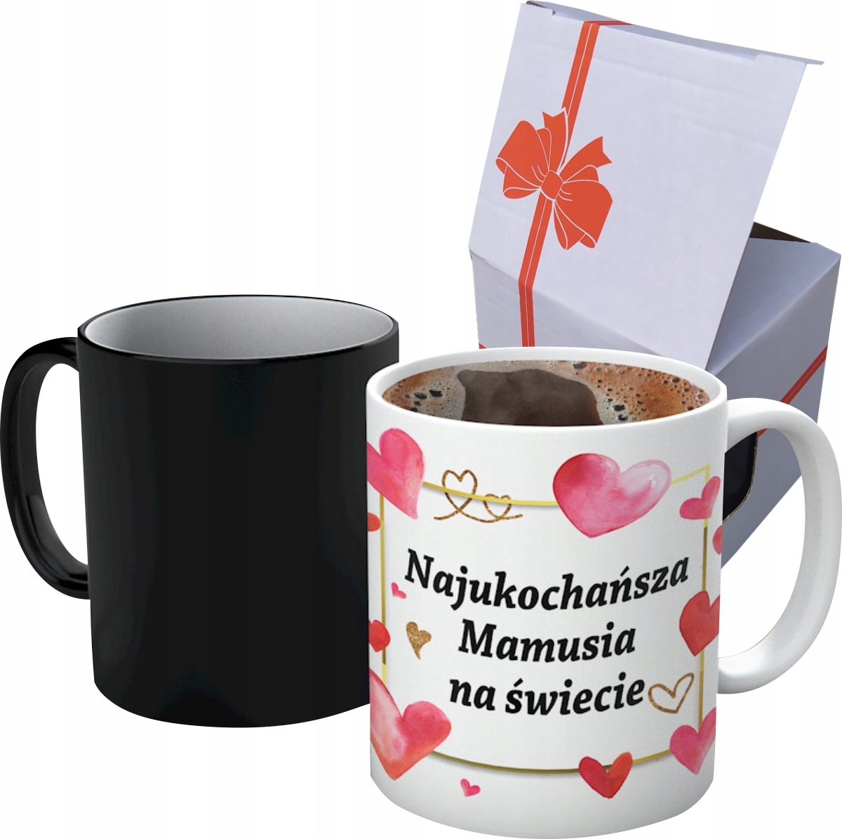 MAGICZNY KUBEK KUBKI PREZENT PODZIĘKOWANIE DZIEŃ MATKI MAMY RODZICÓW M502