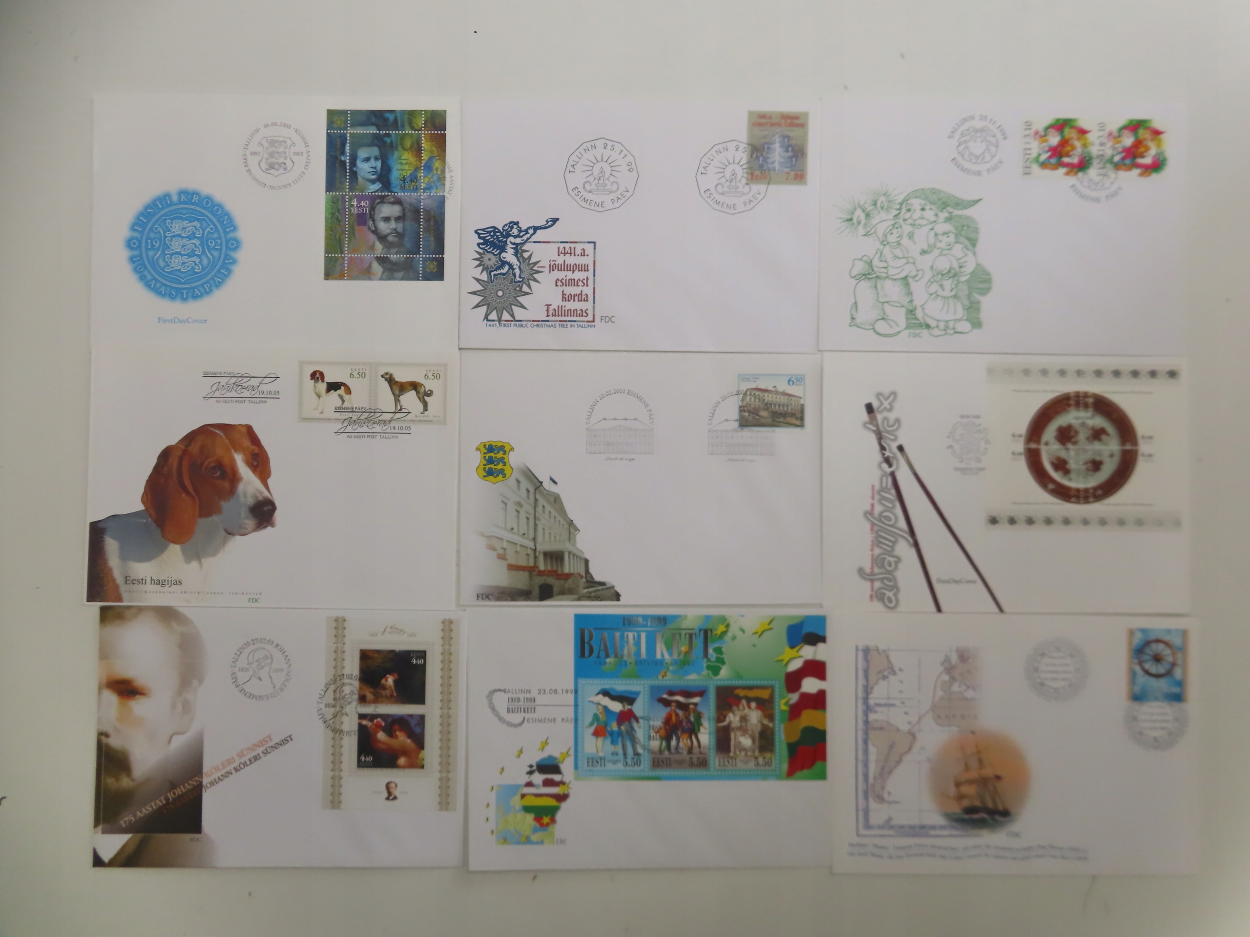 FDC Estonia kas. B9536