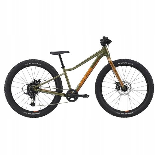 Rower Cannondale 24" Kids Trail Plus zielono-pomarańczowy