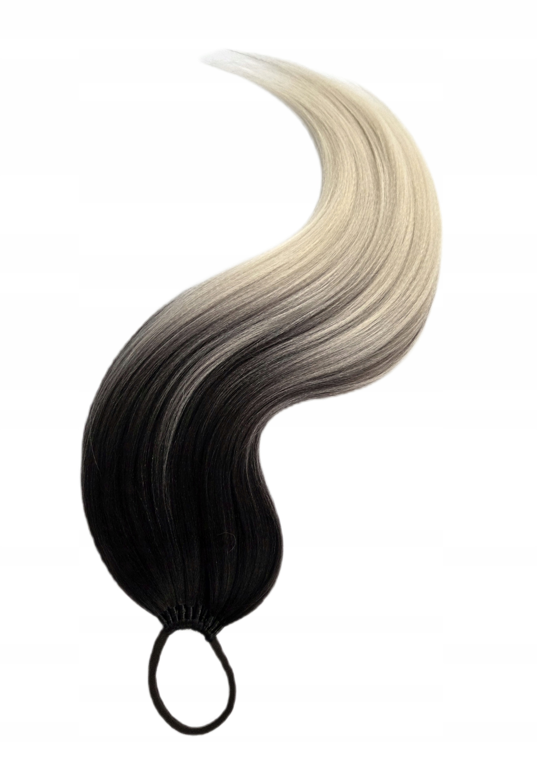 Poník na gumičce, Kuc-Gumka, Příčesek, hnědý blond, Přírodní Dívka, 80 cm