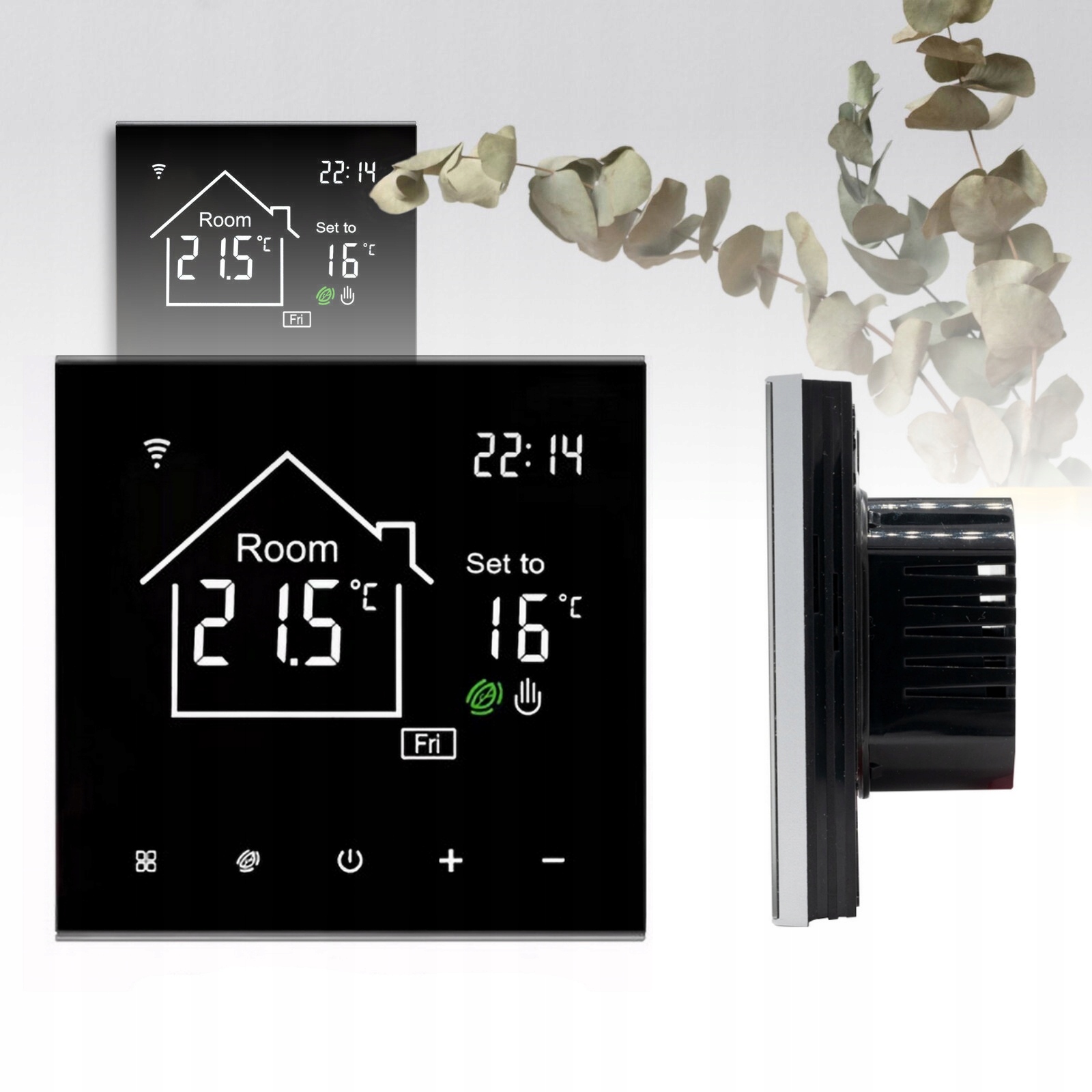 Inteligentní WiFi termostat pro podlahové vytápění LCD displej Ekra