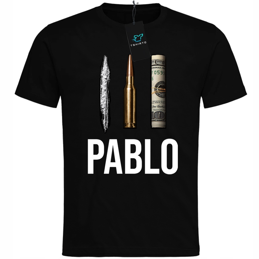 

Koszulka Pablo Escobar Serial Narcos Bawełna M