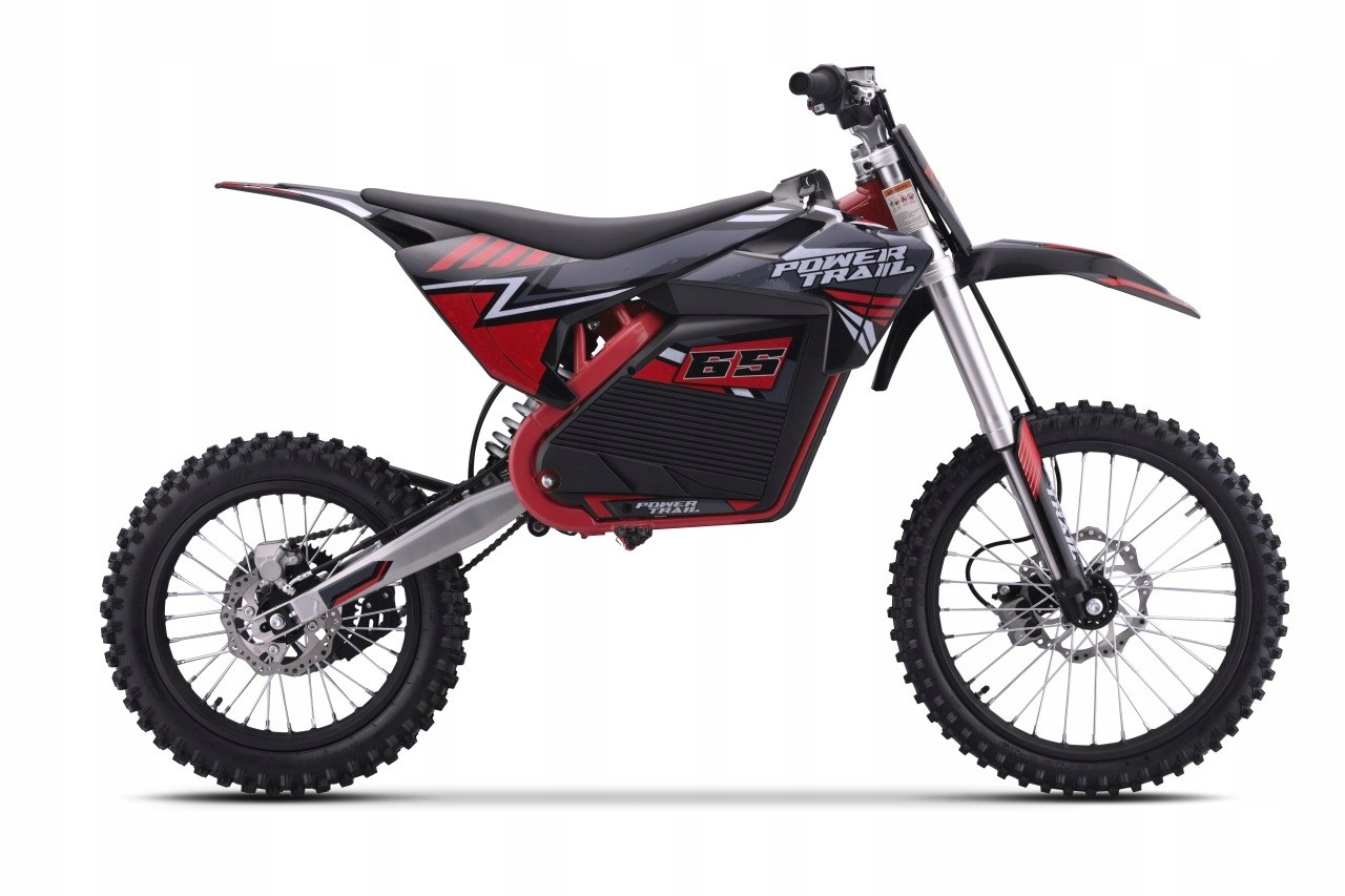 Pojazd Motor Elektryczny Power Trail Czerwony Ramiz