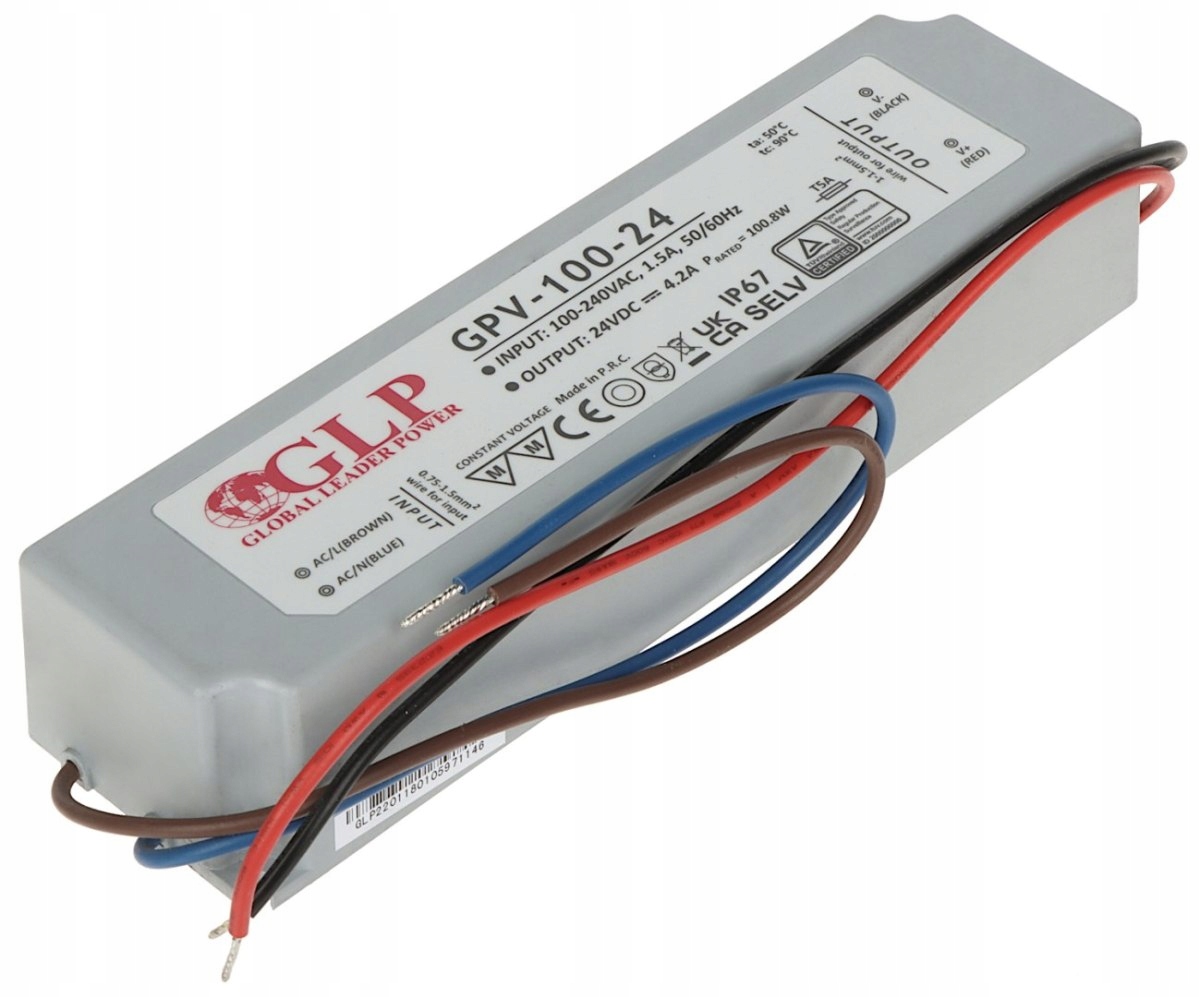 Impulsní Napájecí Zdroj 24V/4.2A/GPV