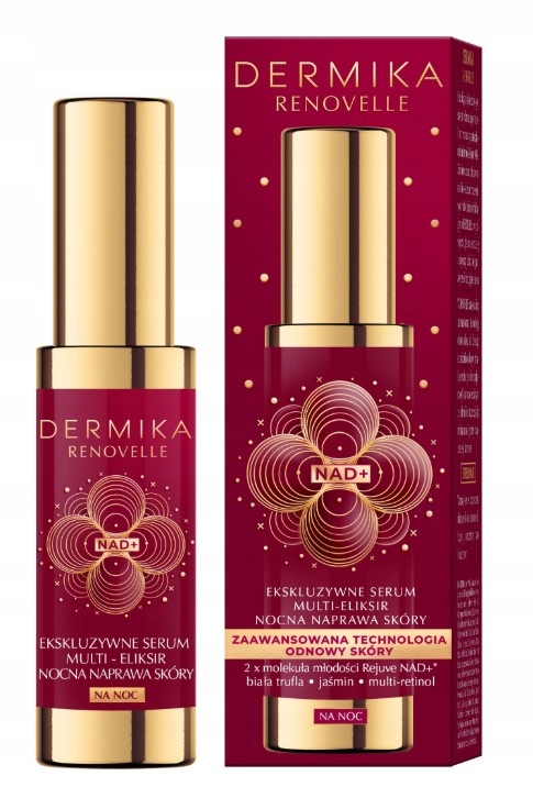 Dermika Renovelle Exkluzivní sérum Multi-Elixir Noční Oprava pleti 50 ml