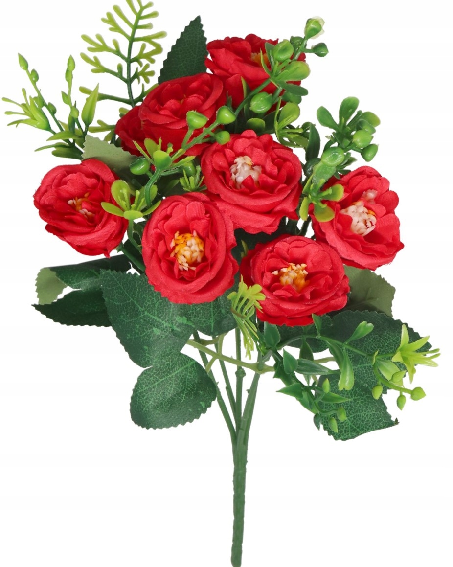 SZTUCZNE KWIATY GAŁĄZKI ROŚLINY RÓŻA RÓŻE JAK ŻYWE Wysokość maksymalna 30 cm