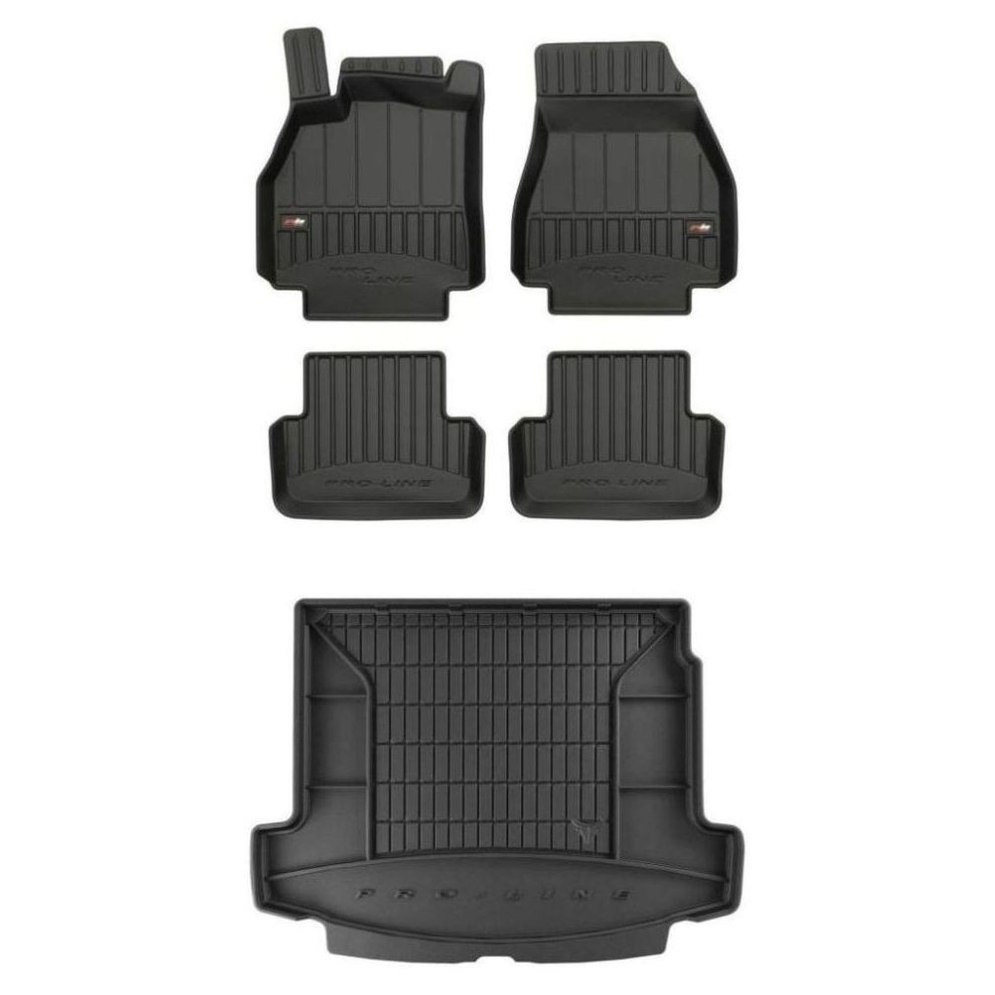 Gumová sada 3D koberčekov a rohoží Renault Megane II 2002-2009 Kombi, bez reg