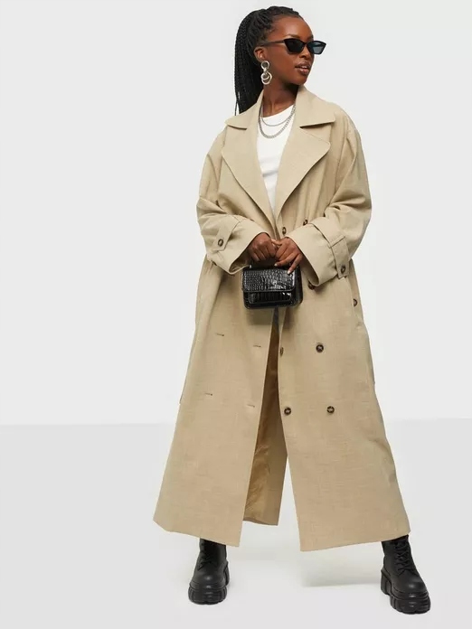 Dvouřadý trenčkotový kabát House of Dagmar 40