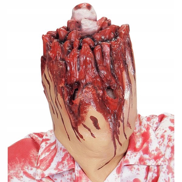 Latexová Maska Bez Hlavy, Zkosená Hlava, Samotný Krk