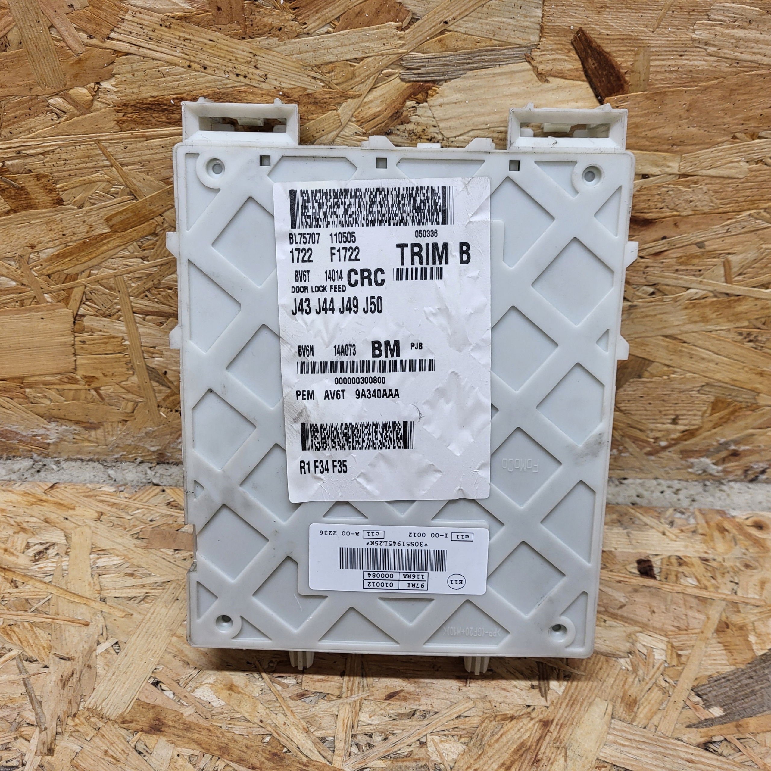 FORD FOCUS MK3 Unité commande confort BSI BV6N14A073BM
