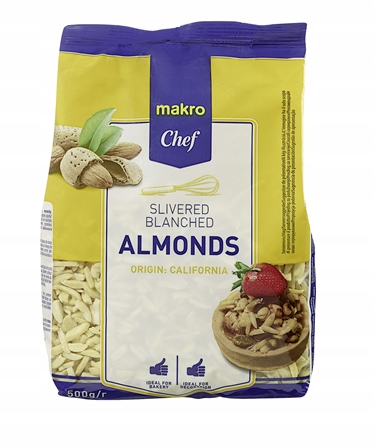 Levně Metro Chef Mandle švestkové blanšírované 500 g