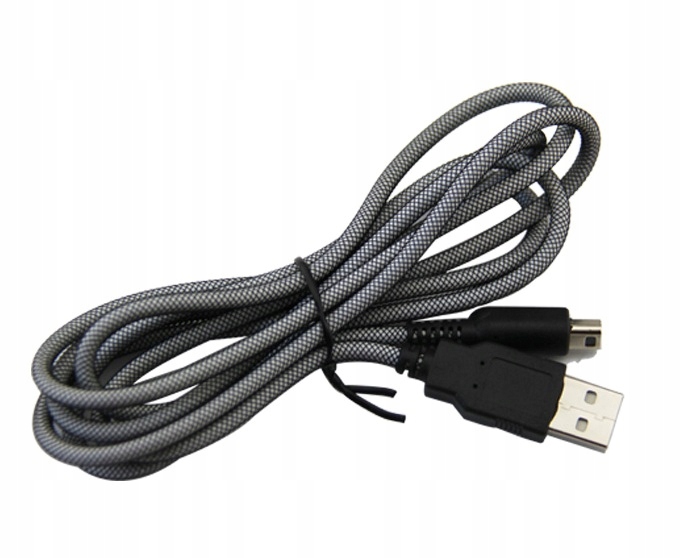 You2K Kabel USB 1.5 m oplot do ładowania konsol DSi / 2DS / 3DS oraz New