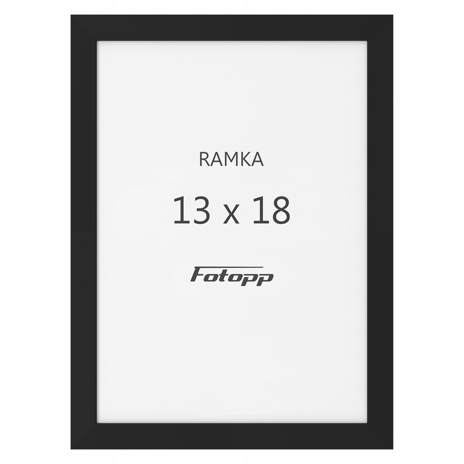 

Ramka na zdjęcia Czarna 13x18 cm foto rama foto pp