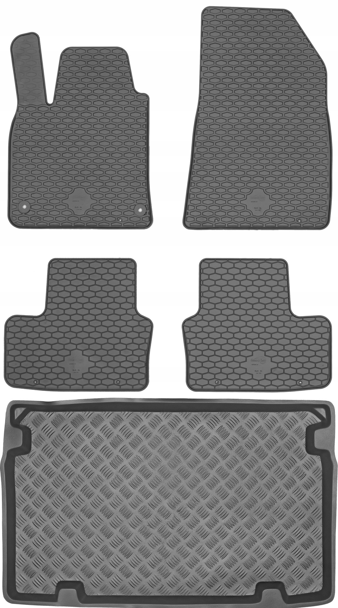 

Renault Clio V Hatchback 2019- Dywaniki bagażnik