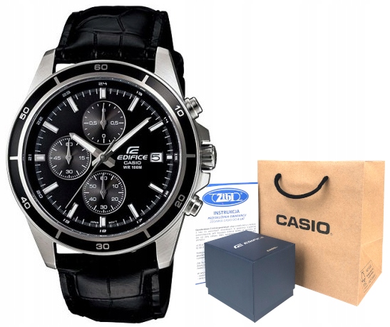 

Zegarek Casio Edifice EFR-526L-1AV 10BAR hologram